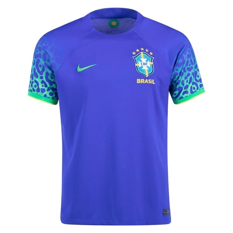 Brazil Away Jersey World Cup 2022