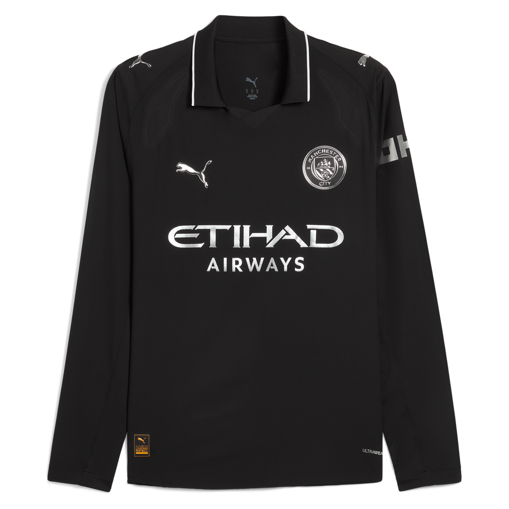 Manchester City 2025/26 Away Long Sleeve Shirt