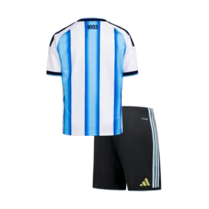 Argentina Home Kids Soccer Jerseys Kit World Cup 2026