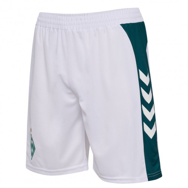 Kid's Werder Bremen 2025/26 Home Shorts - White