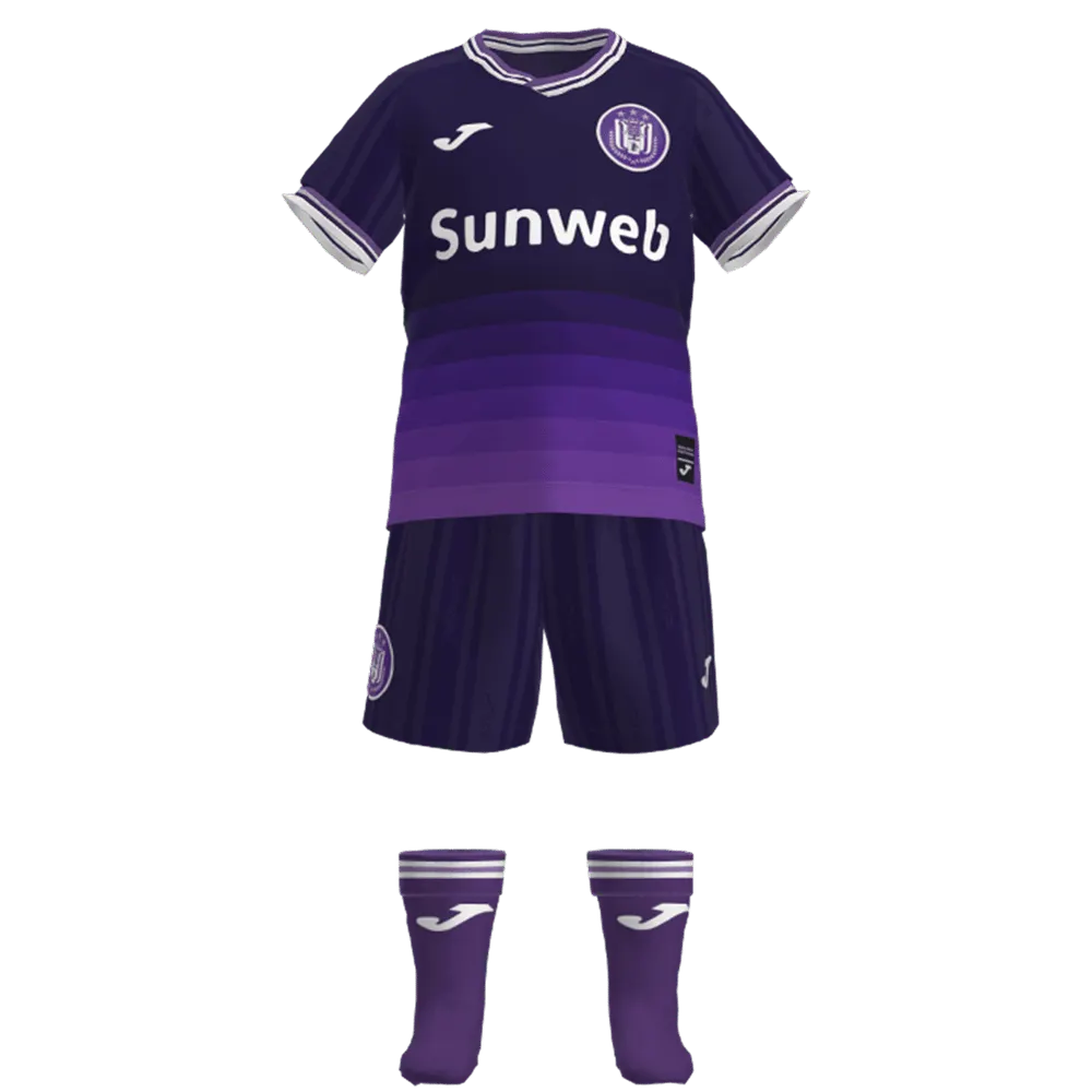Kid's RSC Anderlecht 2025/26 Home Kit