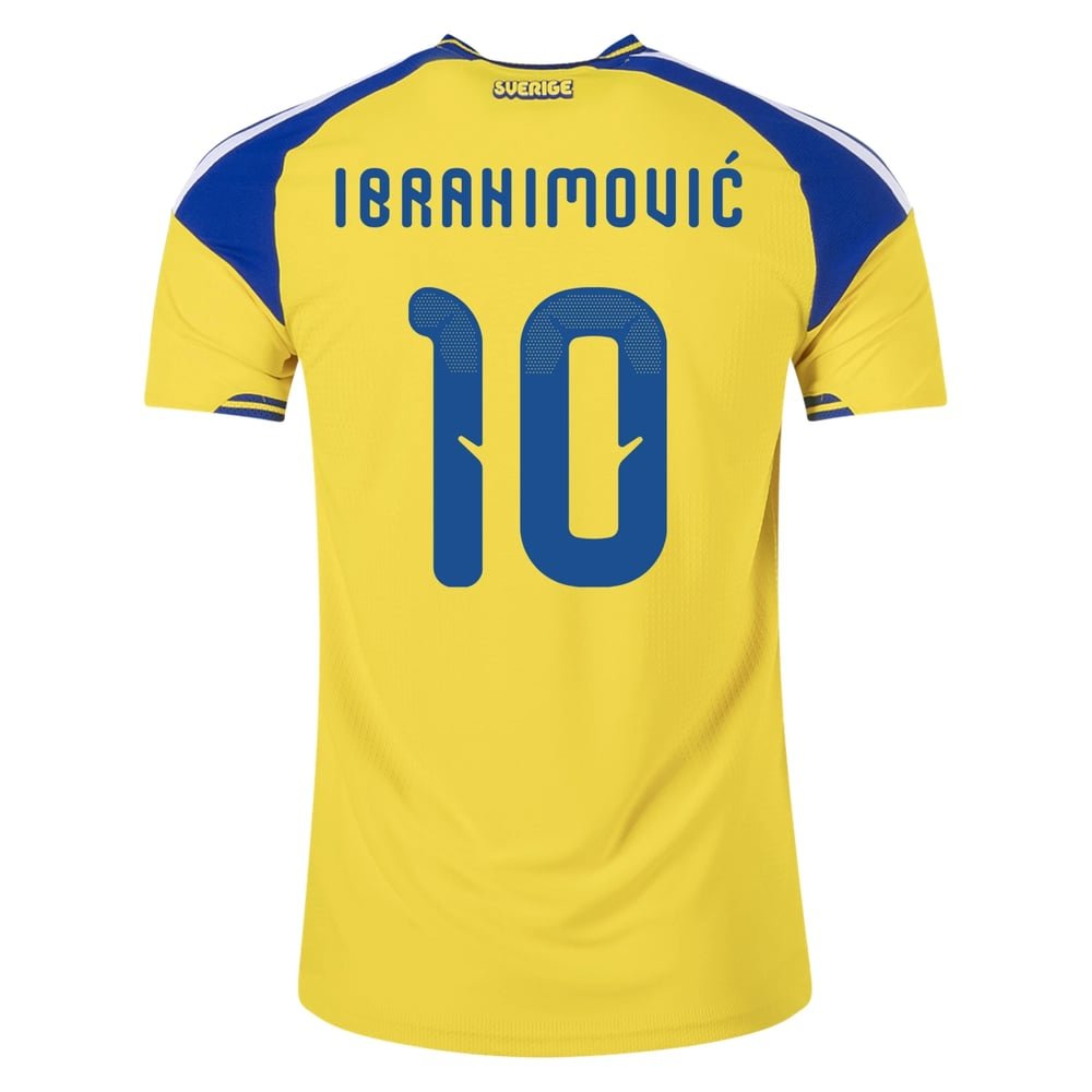 Sweden 2026 Home World Cup Shirt IBRAHIMOVIĆ #10 - Fan Version