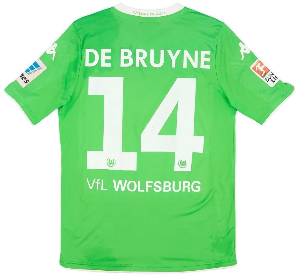 Kid's DE BRUYNE VfL Wolfsburg 2014/15 Home Shirt