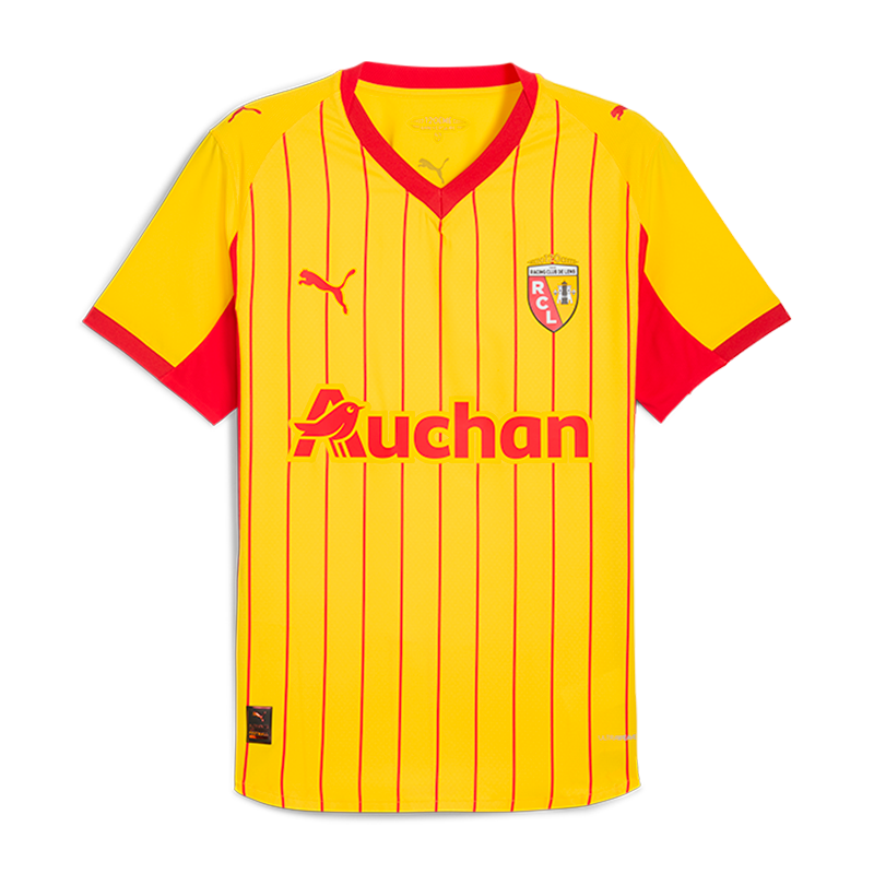 RC Lens 2025/26 Home Shirt - Fan Version