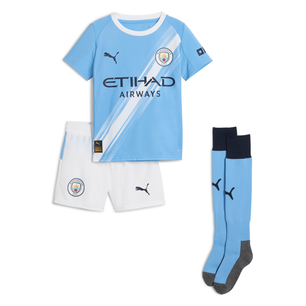 Kid's Manchester City 2025/26 Home Kit