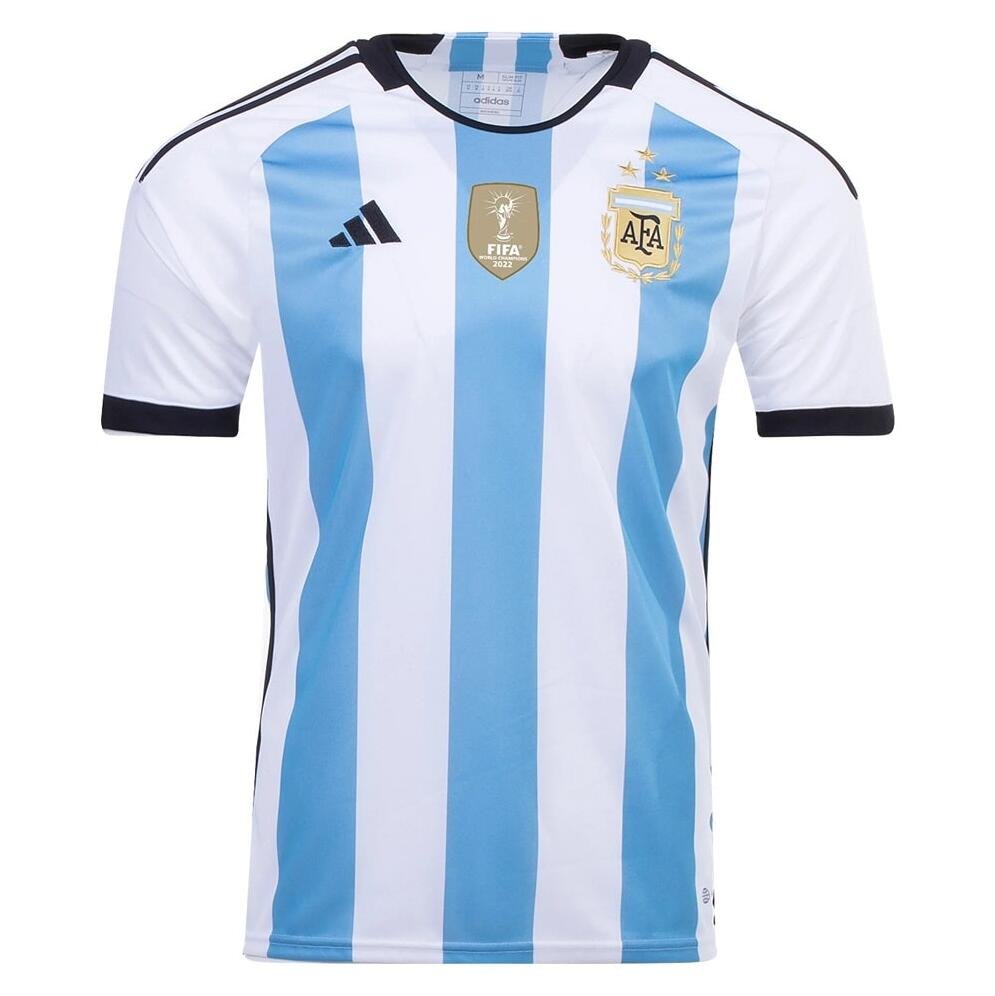 Argentina Champions Home Jersey World Cup 2022 - 3 Stars