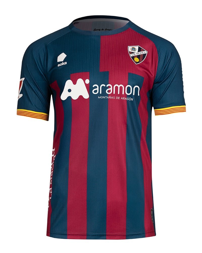SD Huesca 2025/26 Home Shirt - Fan Version