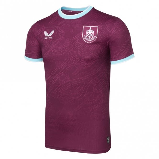 Kid's Burnley 2025/26 Home Unsponsored Shirt