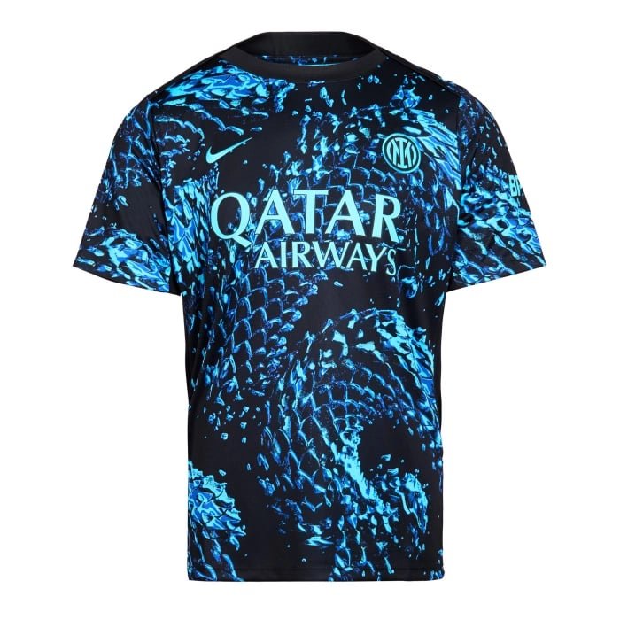 Inter 2025/26 Third Pre Match Shirt - Blue - Fan Version