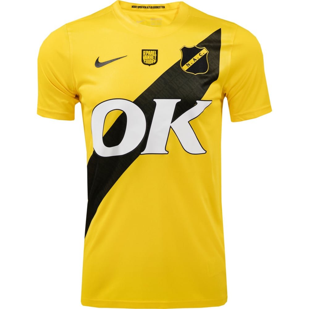 NAC Breda 2025/26 Home Shirt - Fan Version