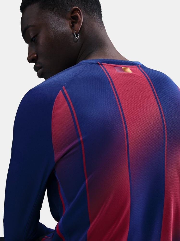 FC Barcelona 2025/26 Home Long Sleeve UCL Shirt