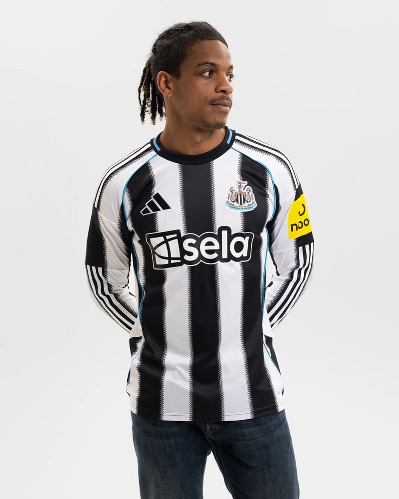 Newcastle United 2025/26 Home Long Sleeve Shirt