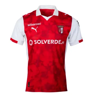 SC Braga 2025/26 Home Shirt - Fan Version