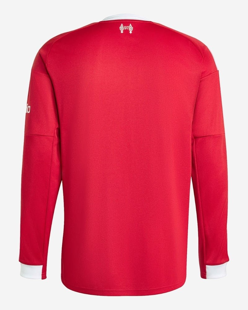 Kid's Liverpool 2025/26 Home Long Sleeve Shirt