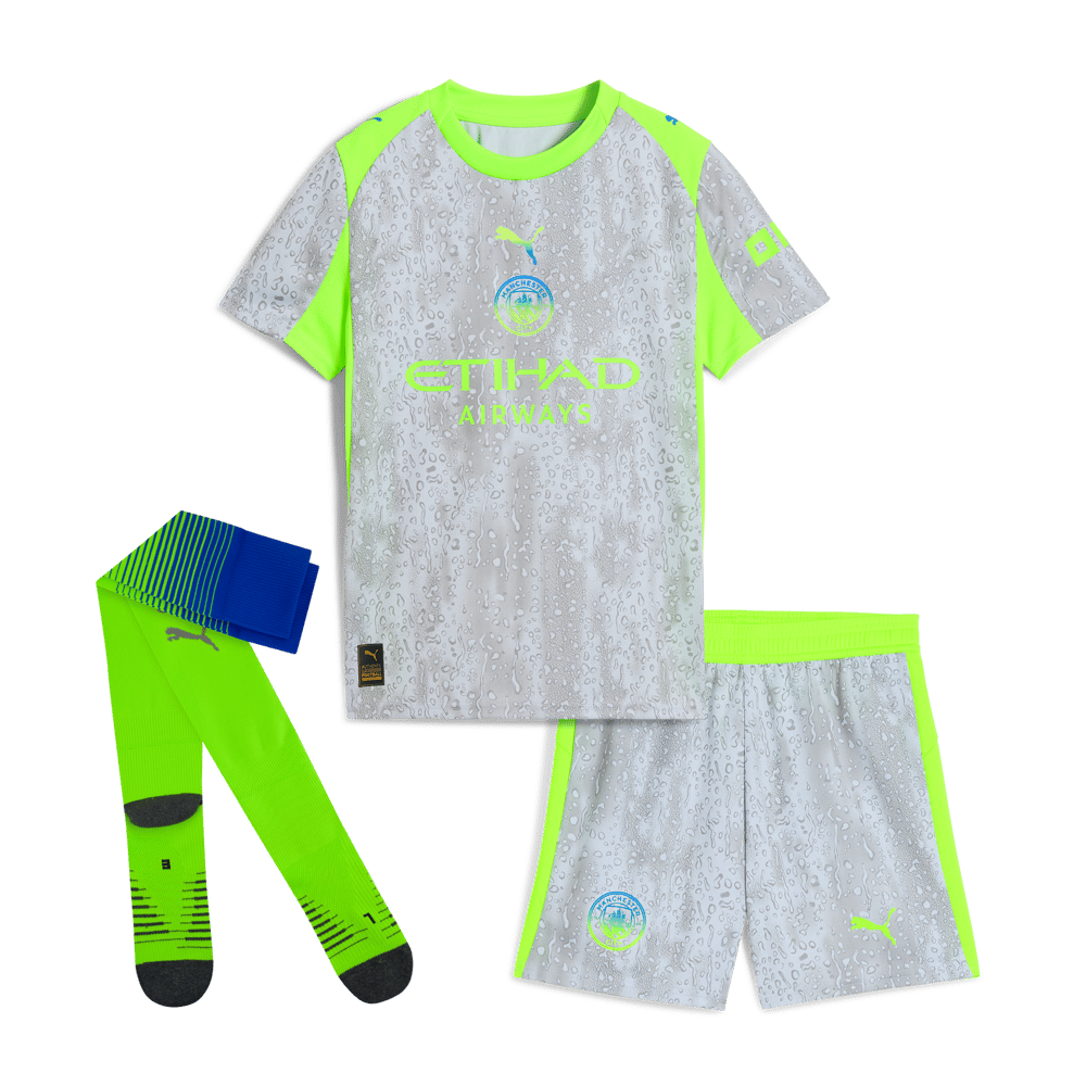 Kid's Manchester City 2025/26 Third Kit