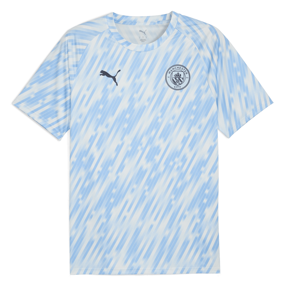 Manchester City 2025/26 Third Pre Match Shirt - Blue - Fan Version